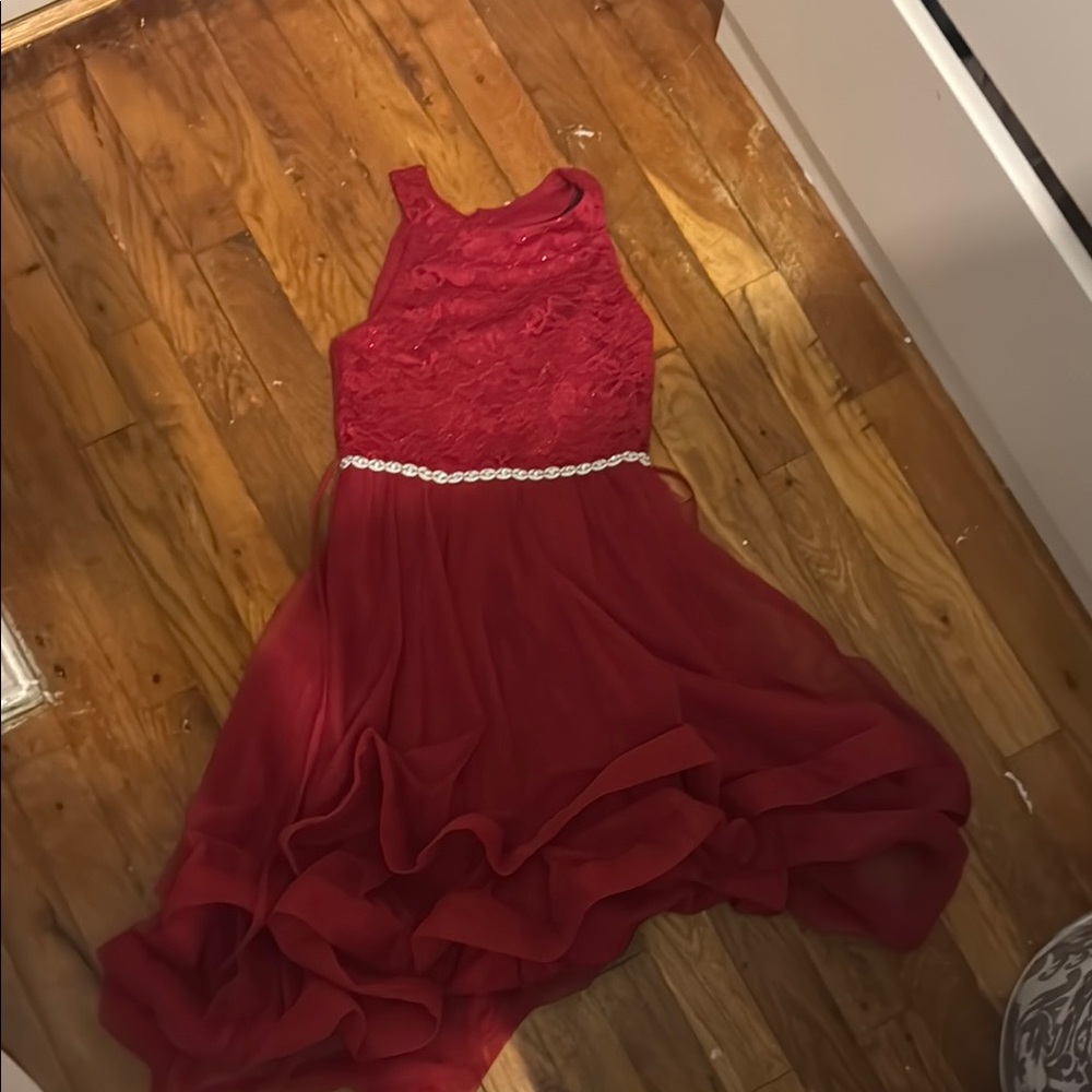 Speechless Kids Formal Dress in Red